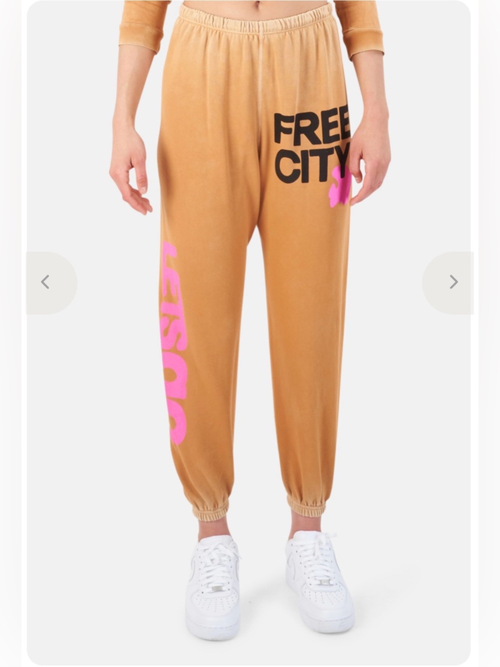 NWOT FREECITY Supervintage OG Sweatpant in Clayhouse